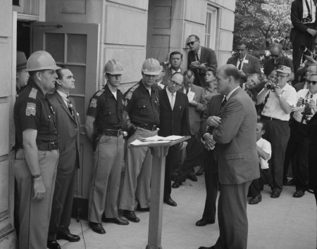 http://commons.wikimedia.org/wiki/File%3AGovernor_George_Wallace_stands_defiant_at_the_University_of_Alabama.jpg